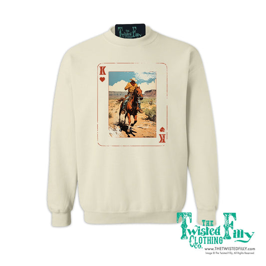 King Of Hearts - Adult Sweatshirt (7pcs)
