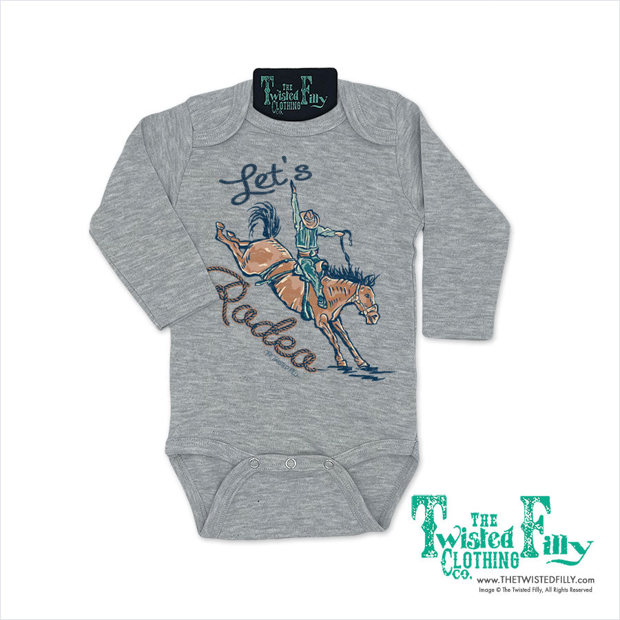 Let's Rodeo - L/S Infant One Piece (6pcs)