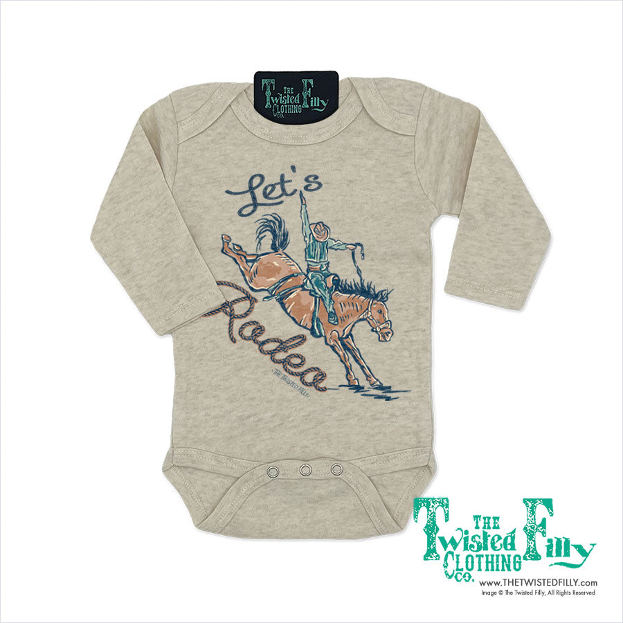 Let's Rodeo - L/S Infant One Piece (6pcs)