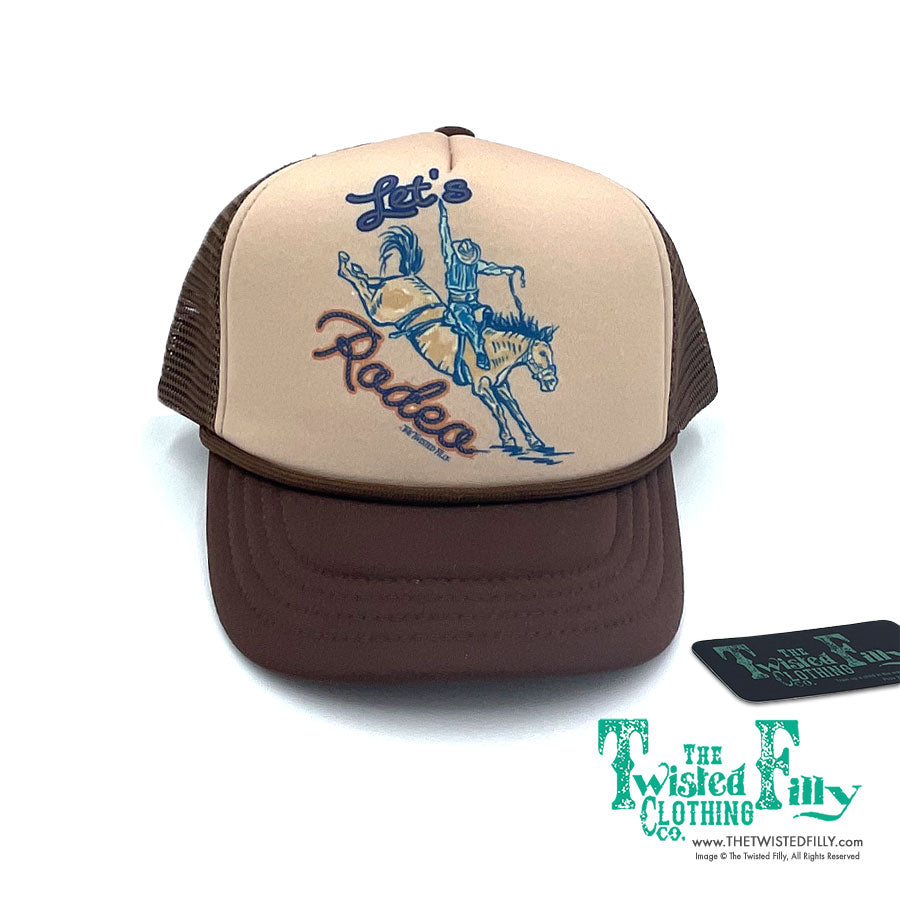 Let's Rodeo - Toddler Snapback Hat (2pcs)