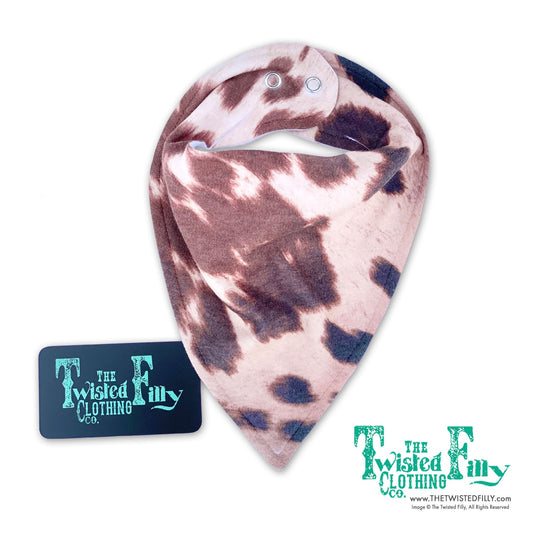 Infant Bib - Longhorn Cowhide (3pcs)