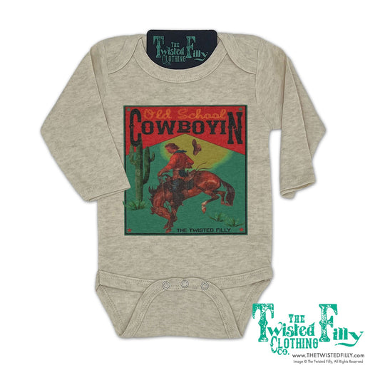 Old School Cowboyin' - L/S Infant One Piece (6pcs)