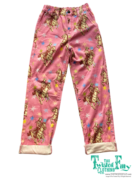 Pink Star Cowgirl - Youth Jean (6pcs)