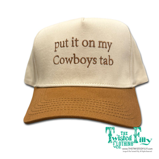 Put It On My Cowboys Tab - Snapback Hat (2pcs)
