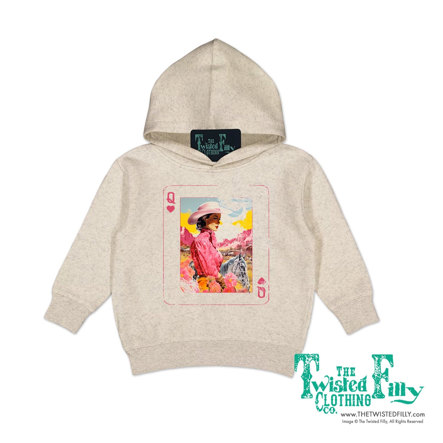 Queen Of Hearts - Toddler Hoodie (6 Pcs)