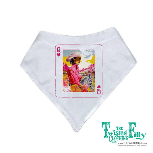 Queen Of Hearts - Bandana Bib  (3pcs)