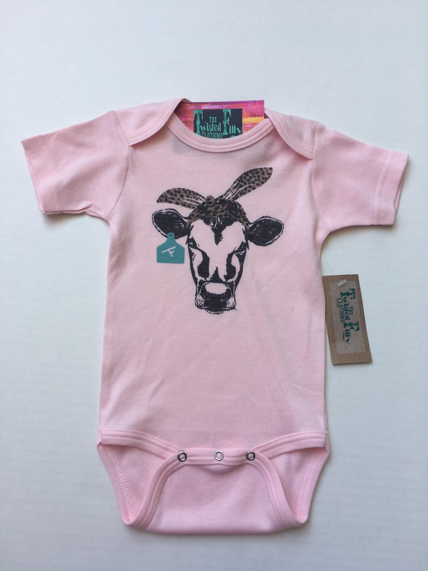 Cheetah Bandana Calf - Infant One Piece (6pcs)