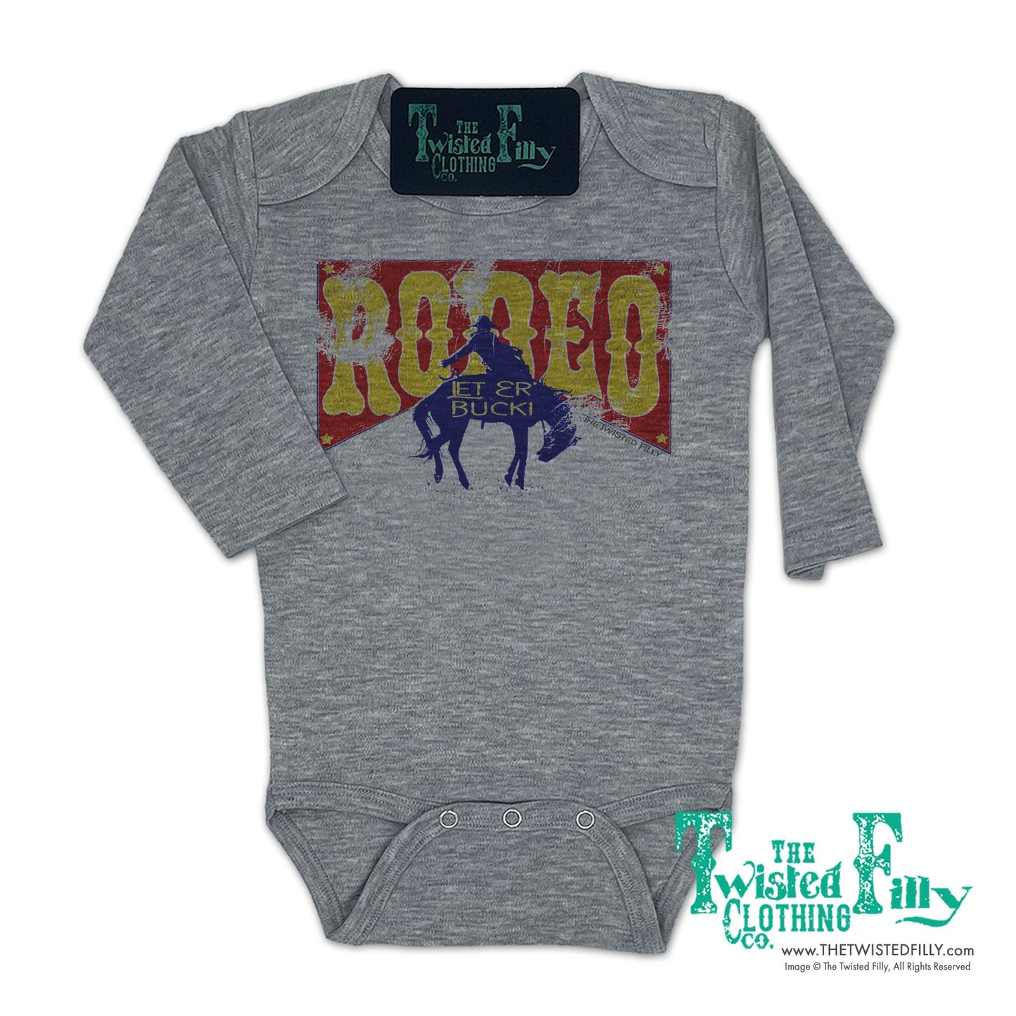 Rodeo - L/S Infant One Piece (6pcs)
