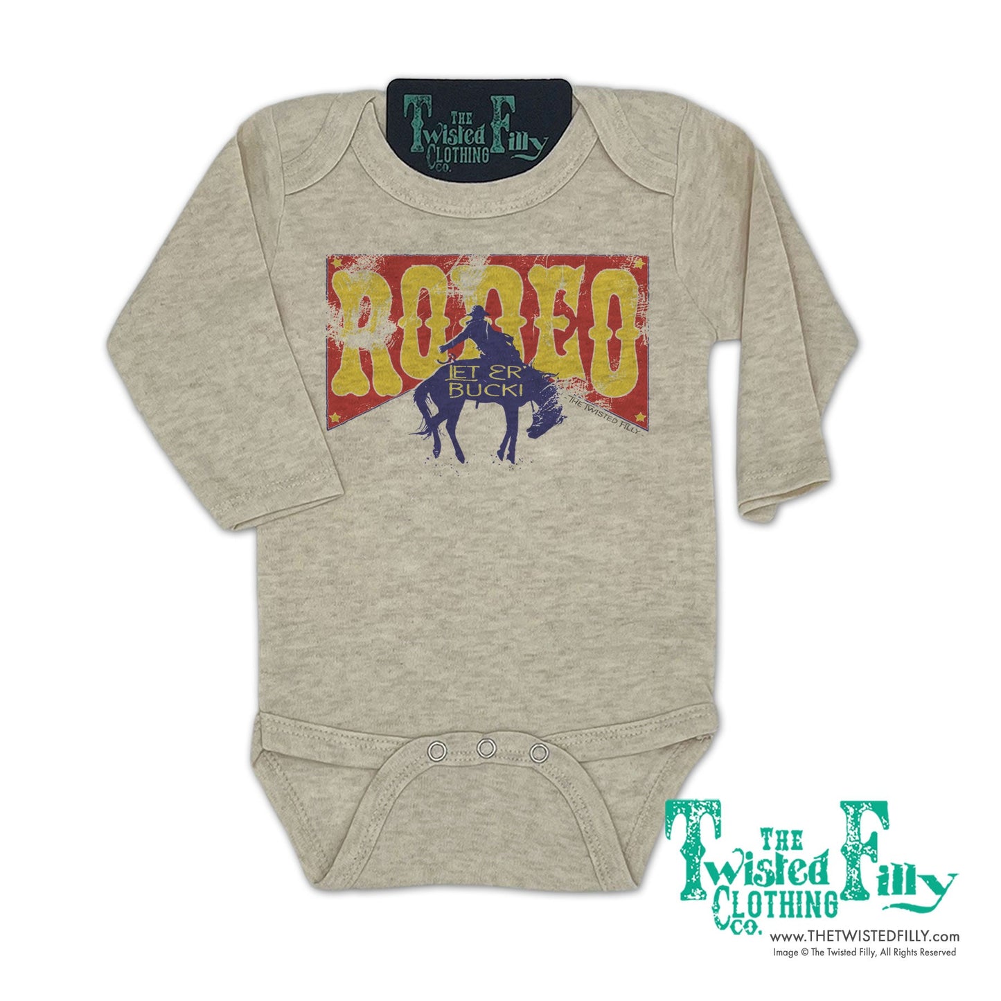 Rodeo - L/S Infant One Piece (6pcs)