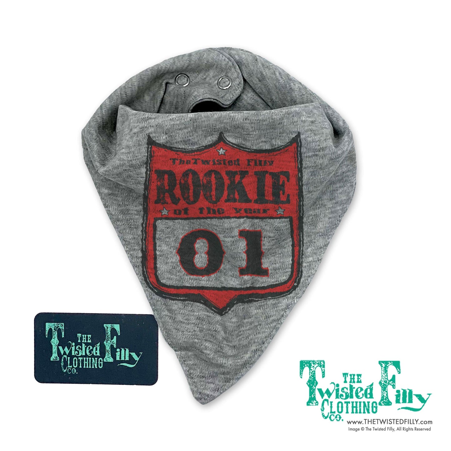 Rookie Of The Year - Bandana Bib (3pcs)