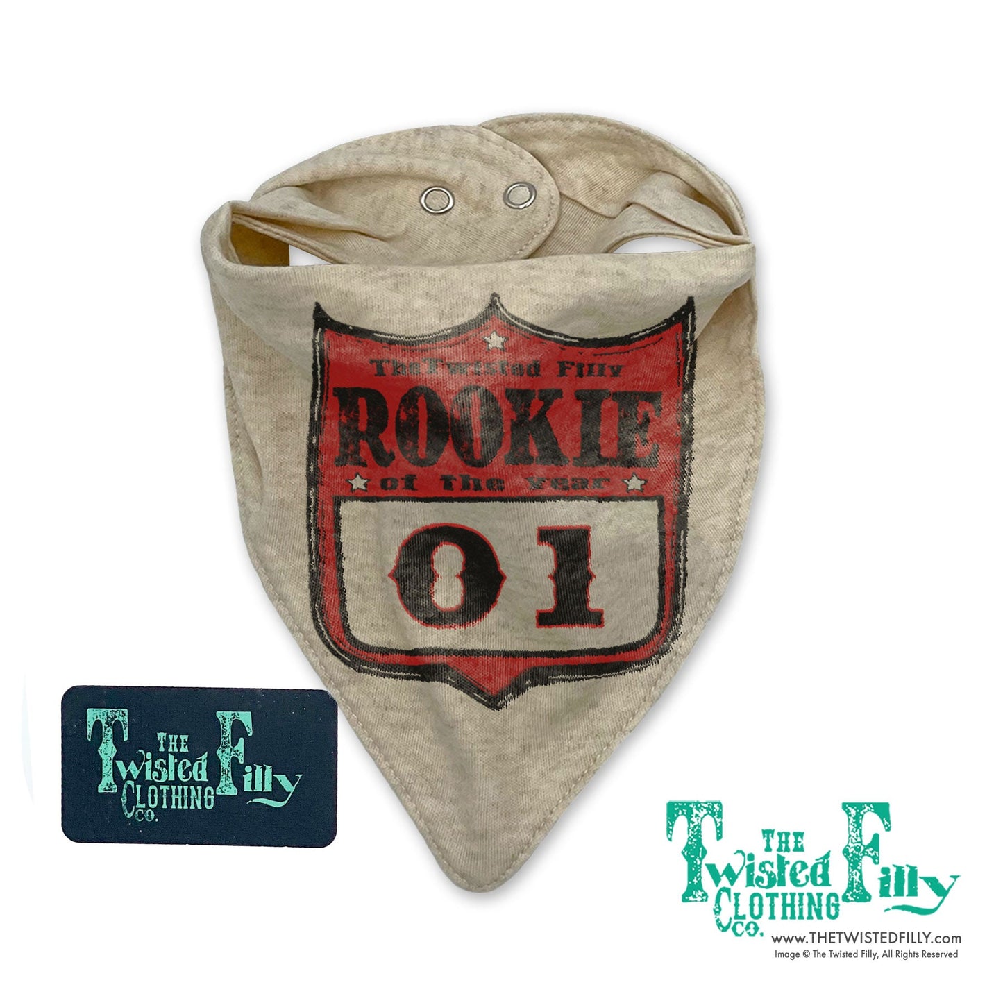 Rookie Of The Year - Bandana Bib (3pcs)