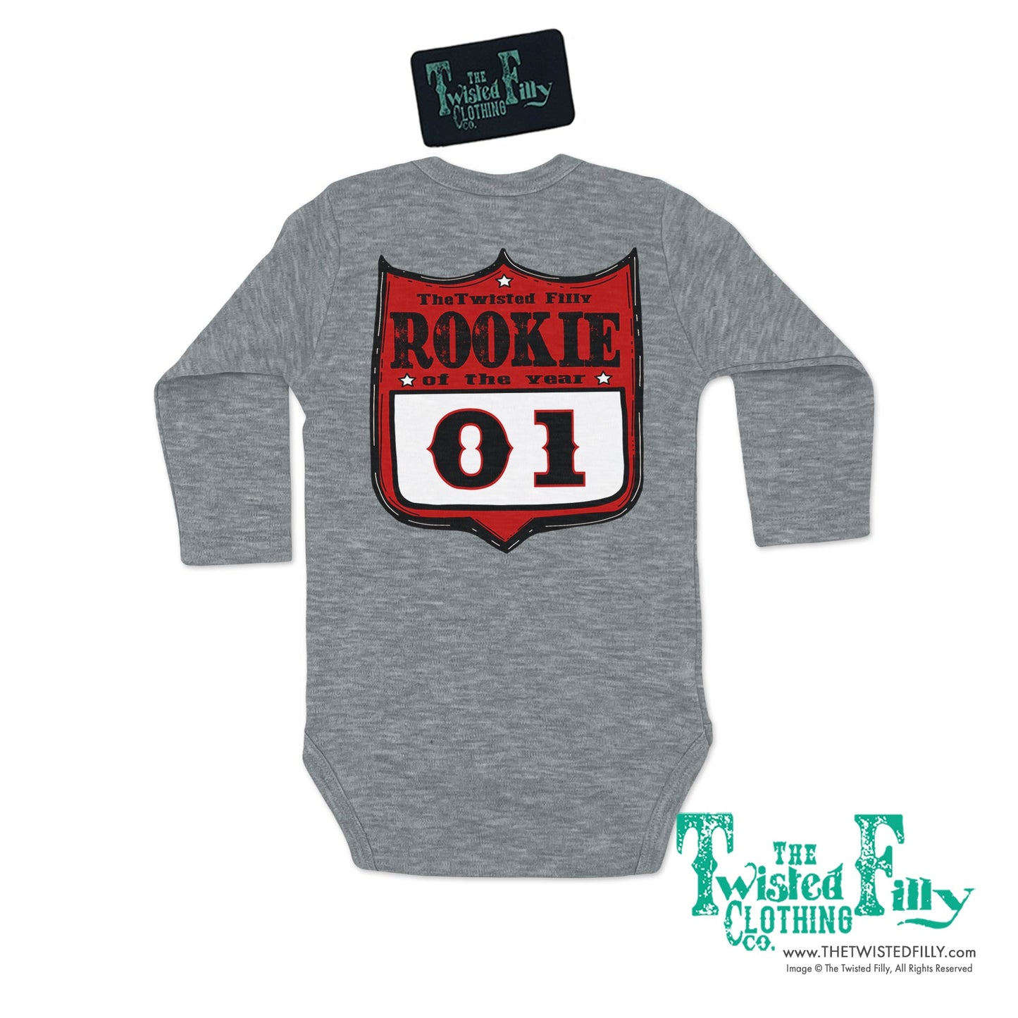 Rookie Of The Year - L/S Infant One Piece (6pcs)