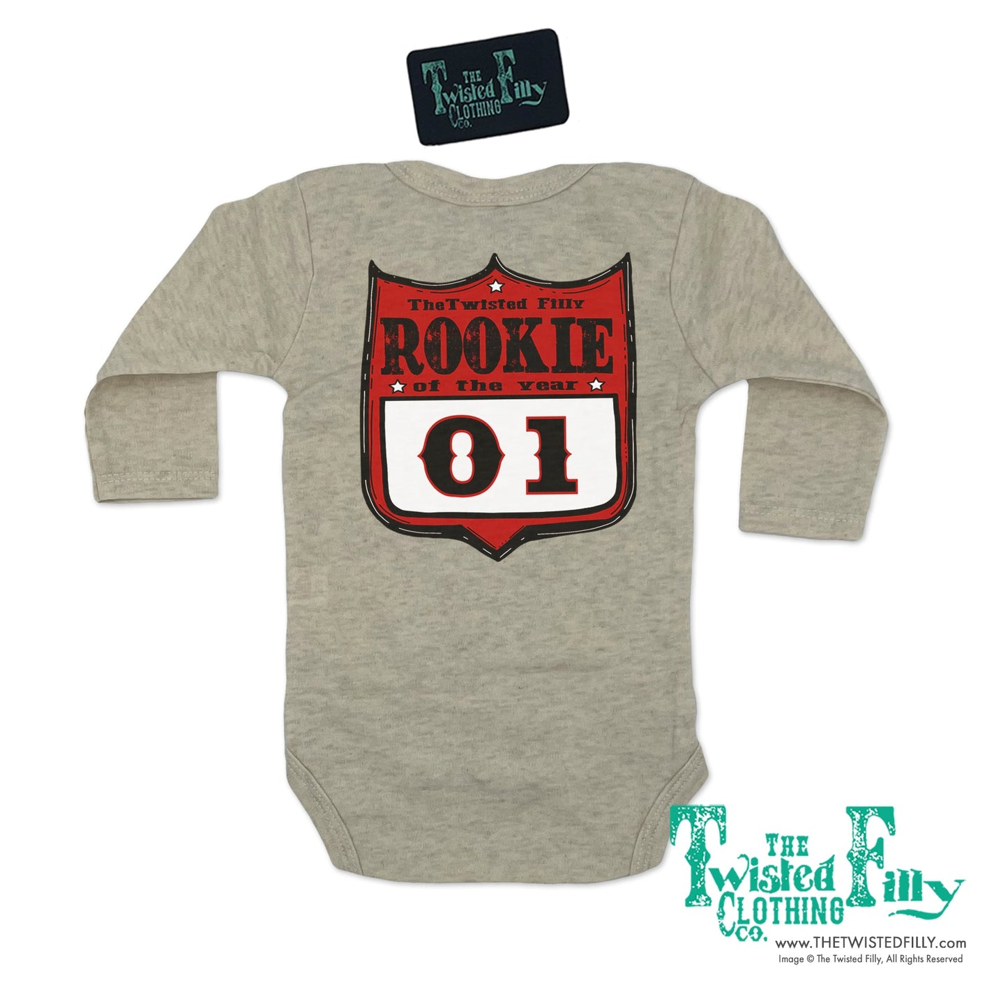 Rookie Of The Year - L/S Infant One Piece (6pcs)