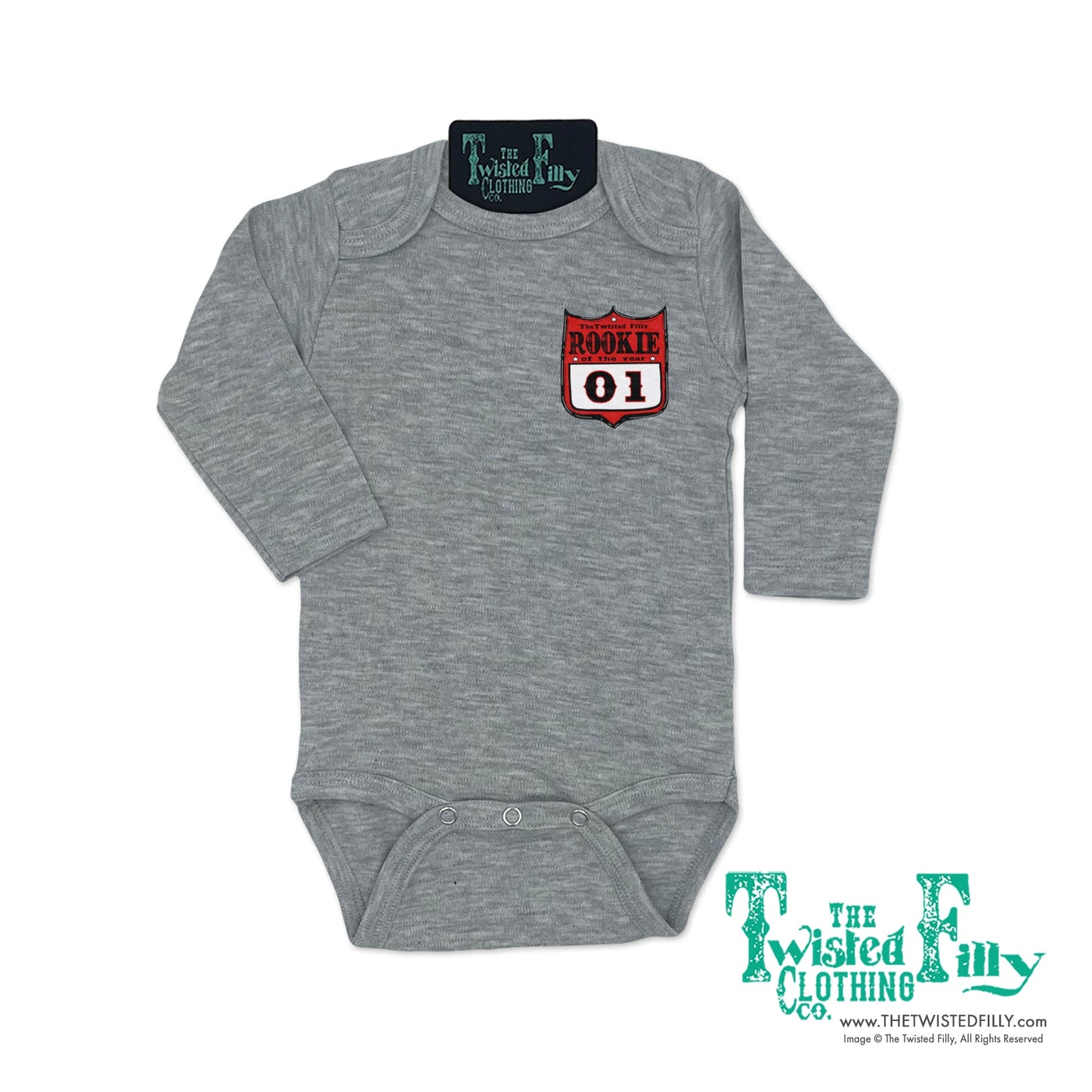 Rookie Of The Year - L/S Infant One Piece (6pcs)