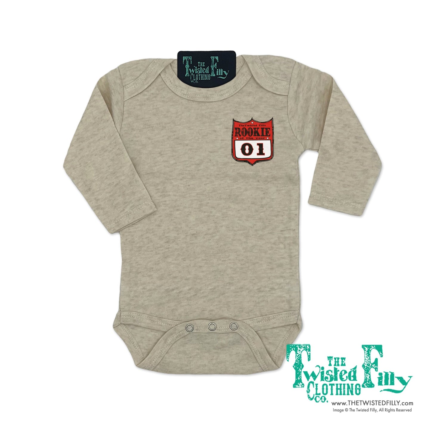 Rookie Of The Year - L/S Infant One Piece (6pcs)
