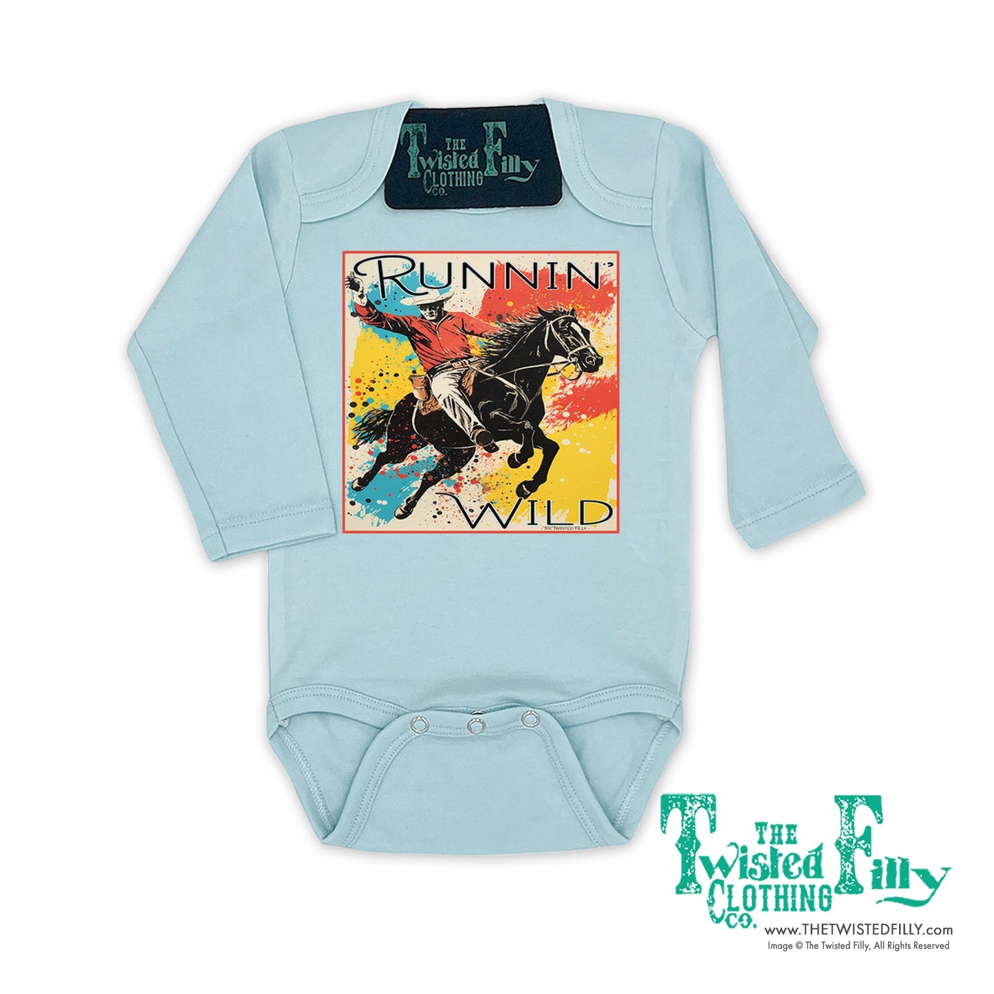 Runnin' Wild - L/S Infant One Piece (6pcs)