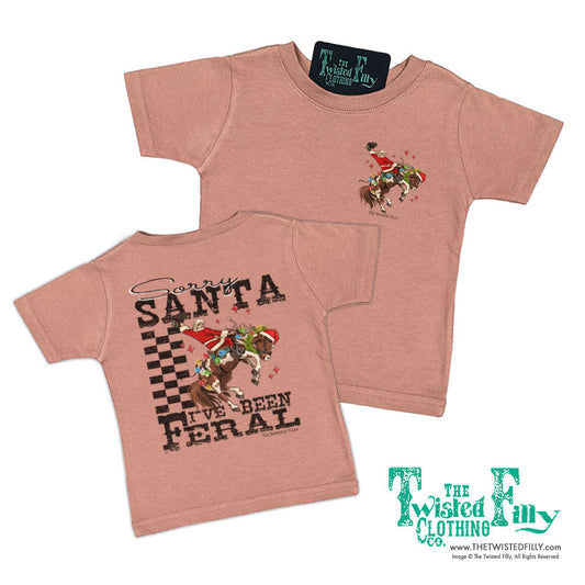 Sorry Santa I've Been Feral - Infant S/S Tee (6pcs)