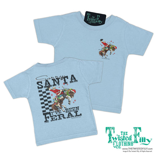Sorry Santa I've Been Feral - Toddler Tee (6pcs)