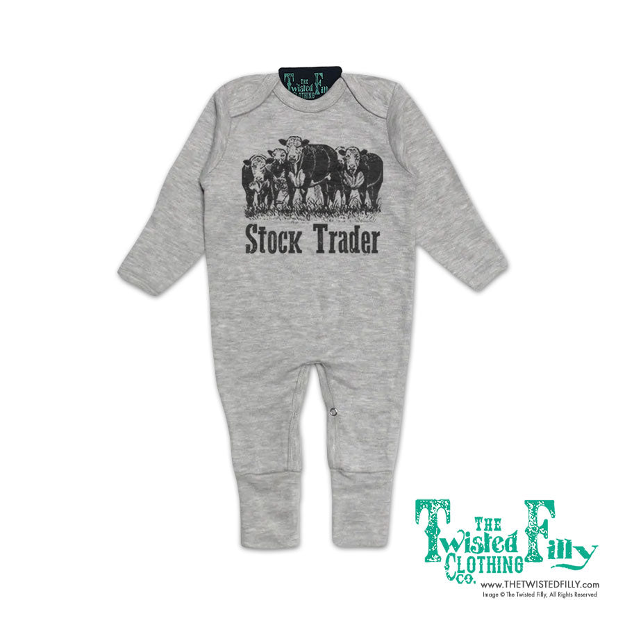Stock Trader - Infant Jumpsuit (4 Pcs)