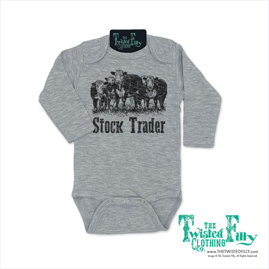 Stock Trader - L/S Infant One Piece (6 Pcs)