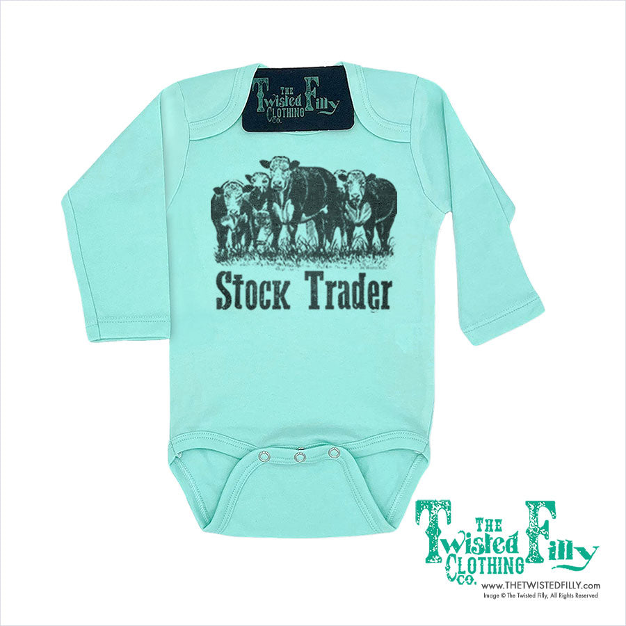 Stock Trader - L/S Infant One Piece (6 Pcs)