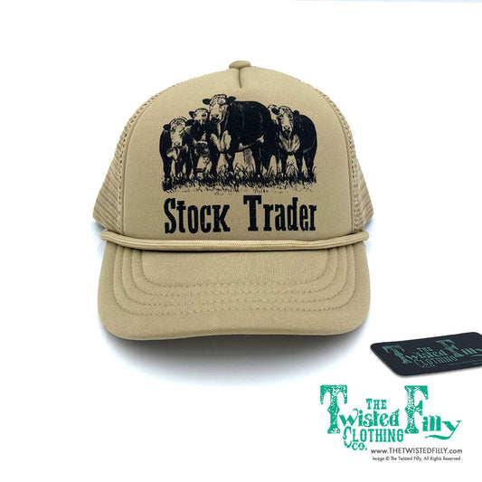 Stock Trader - Adult Foam Snapback Trucker Hat (2 Pcs)