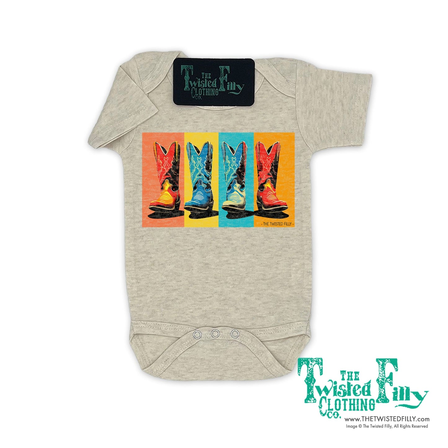 The Boots  - S/S Infant One Piece (6pcs)