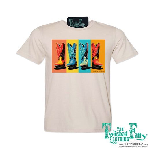 The Boots - S/S Adult Crew Neck Unisex Tee (7pcs)