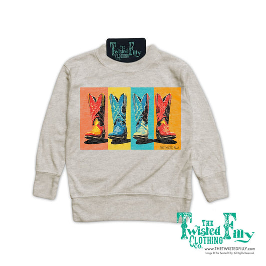 The Boots - Youth Pullover Oatmeal (7pcs)