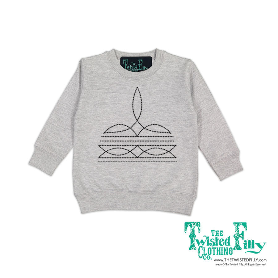 Boot Stitch - Toddler Sweatshirt (6pcs)