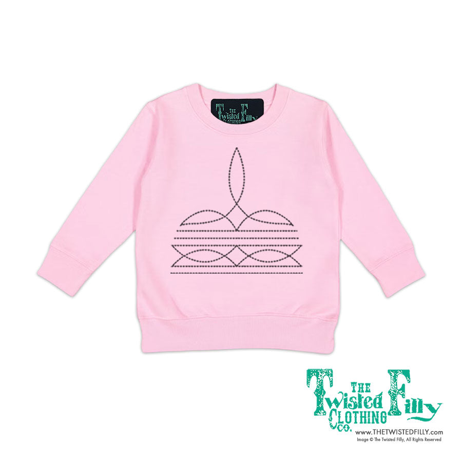 Boot Stitch - Toddler Sweatshirt (6pcs)