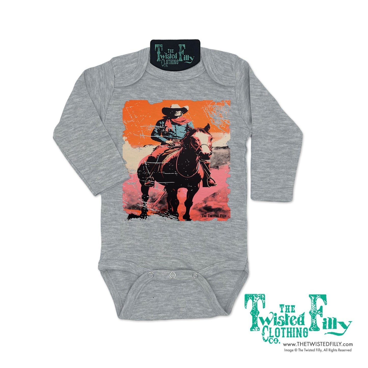 Desert Cowboy - L/S Infant One Piece (6pcs)