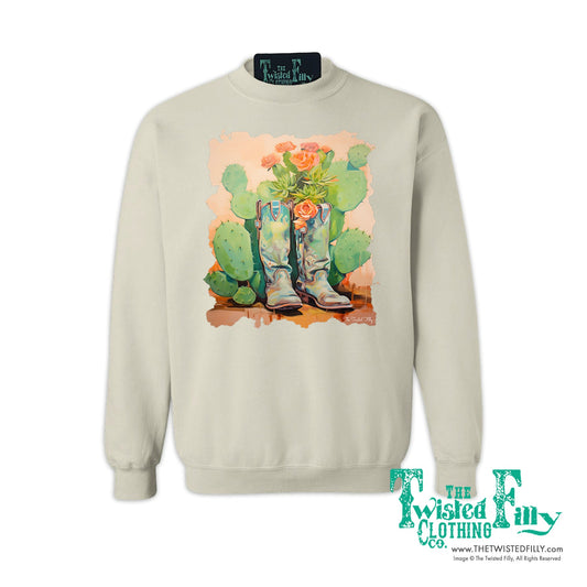 The Garden Boots - Adult Sweatshirt