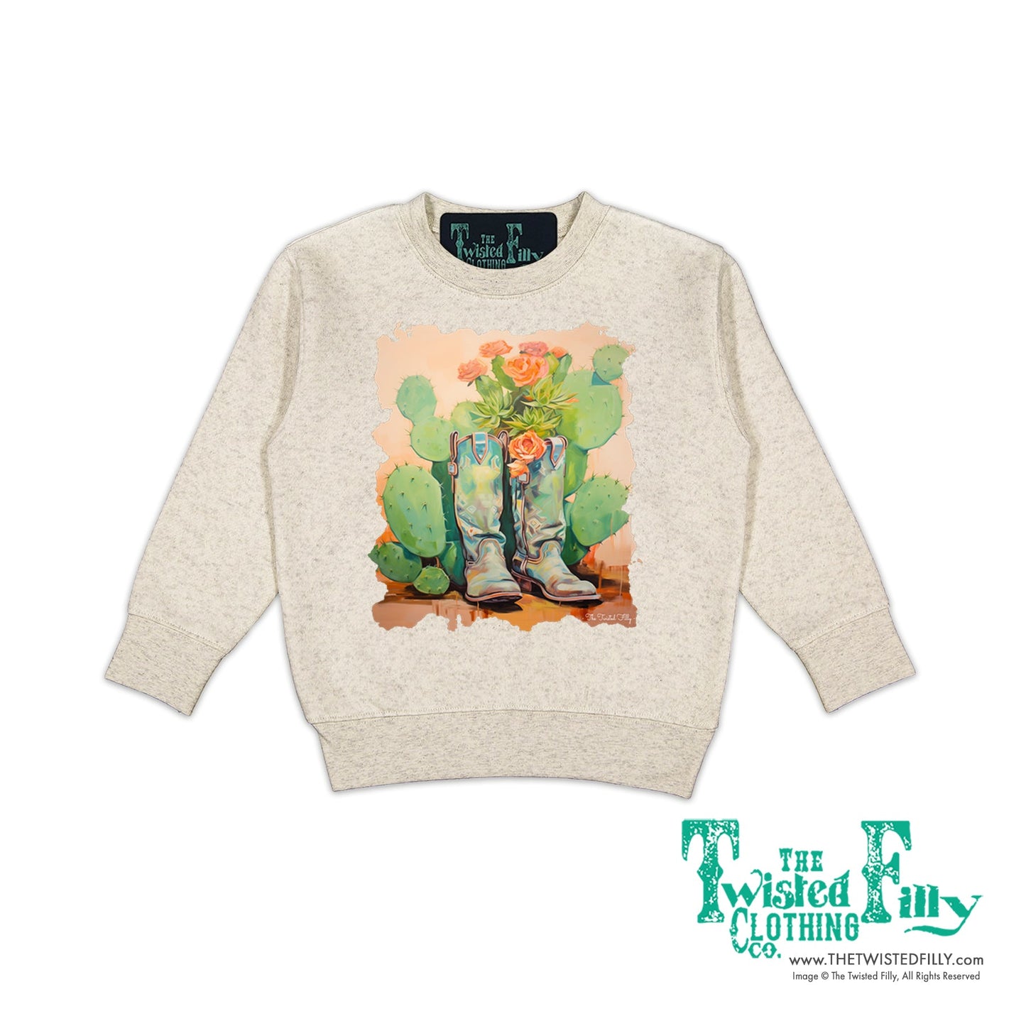 The Garden Boots - Toddler Sweatshirt (7pcs)