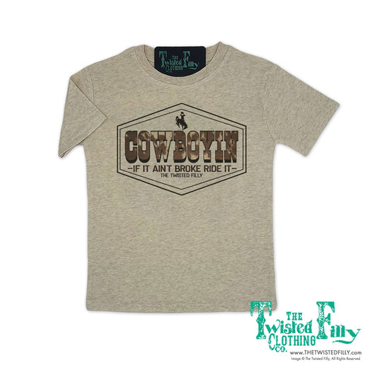 Triangle Cowboy - S/S Toddler Tee - Oatmeal (6pcs)
