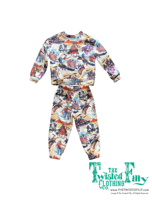 Vintage Western Sweatsuit - Infant (6pcs)