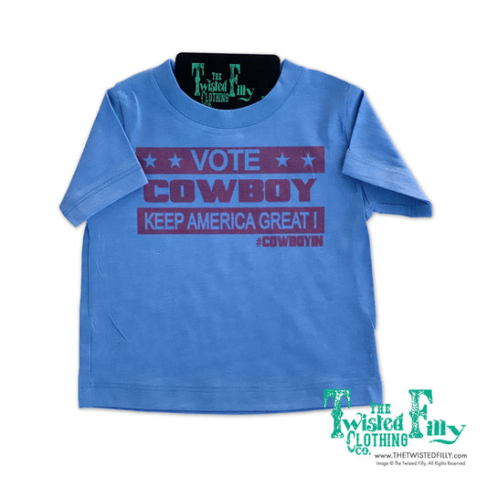 Vote Cowboy Keep America Great! - Infant Tee (6pcs)