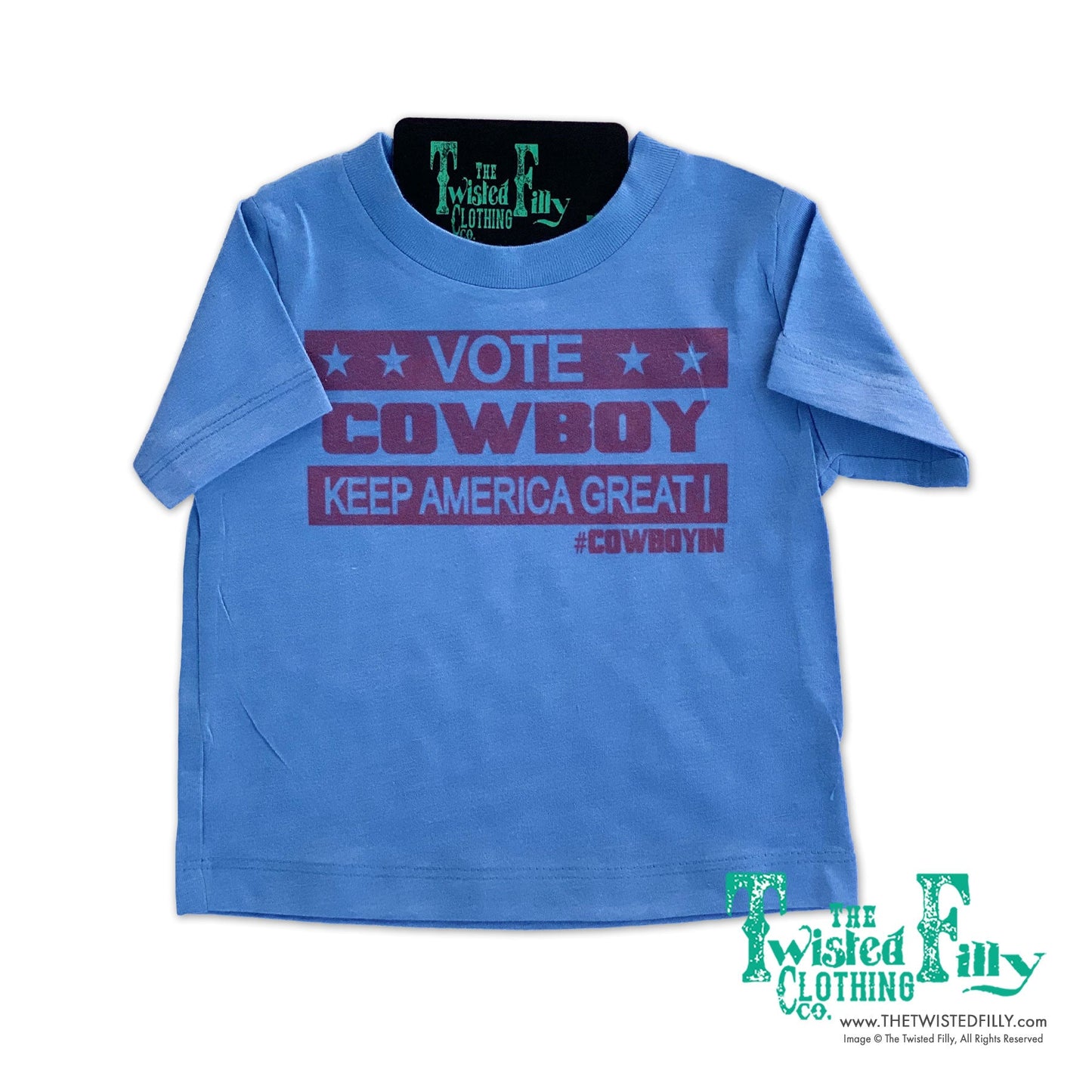 Vote Cowboy Keep America Great! - Toddler Tee (6pcs)
