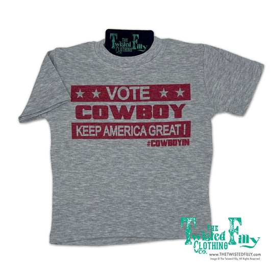 Vote Cowboy Keep America Great! - Toddler Tee (6pcs)
