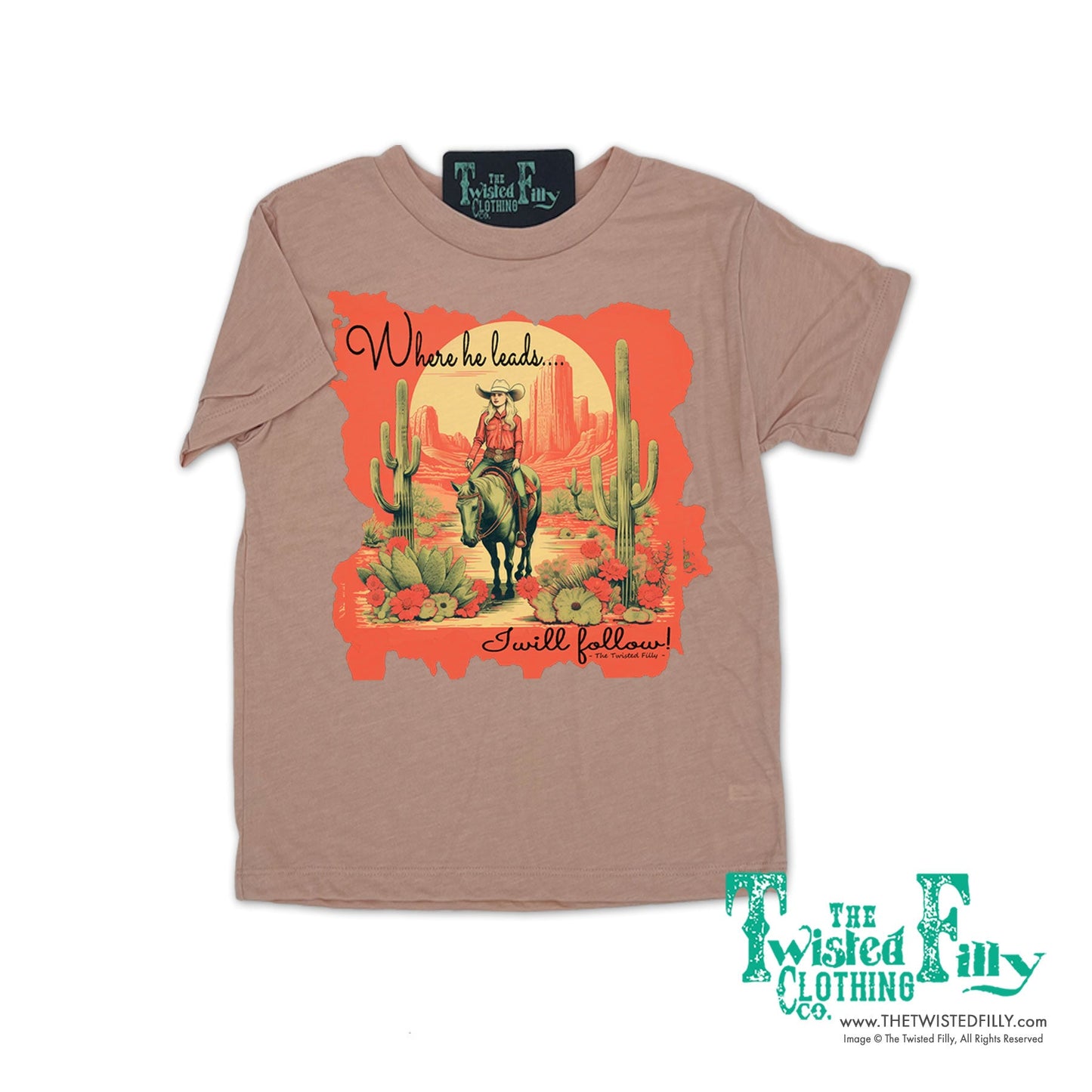 Where He Leads - Youth Tee (6 Pcs)