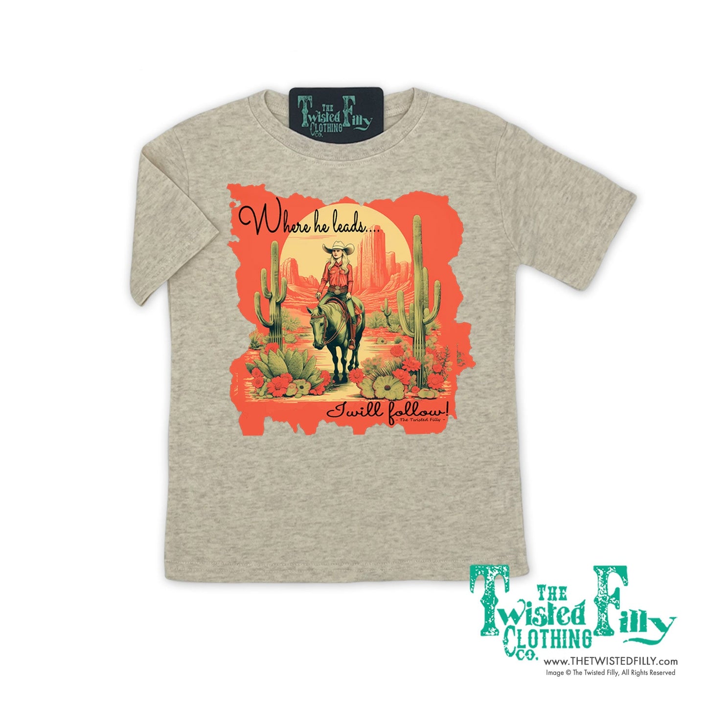 Where He Leads - Youth Tee (6 Pcs)