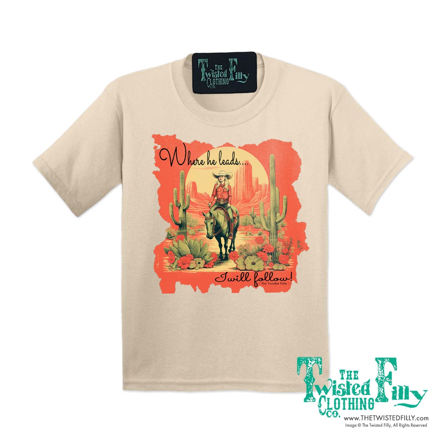 Where He Leads - Youth Tee (6 Pcs)
