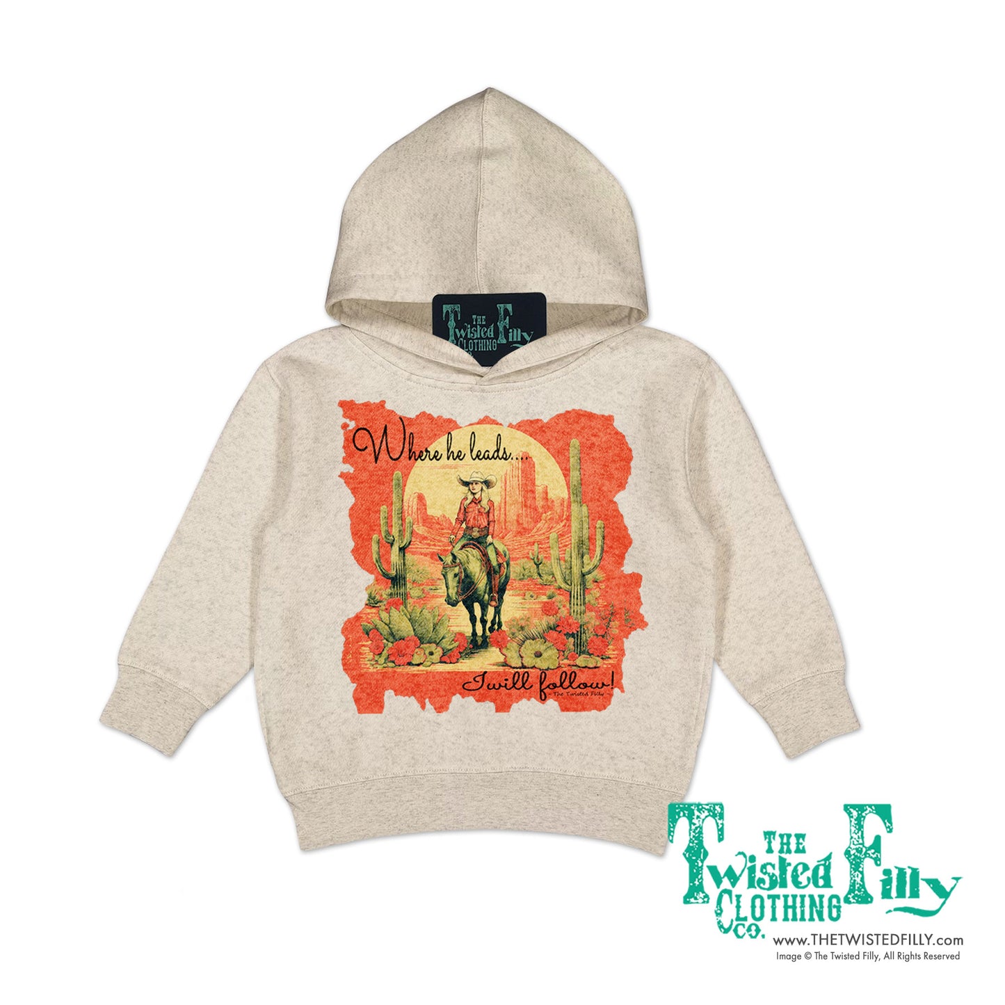 Where He Leads - Youth Hoodie (7 Pcs)