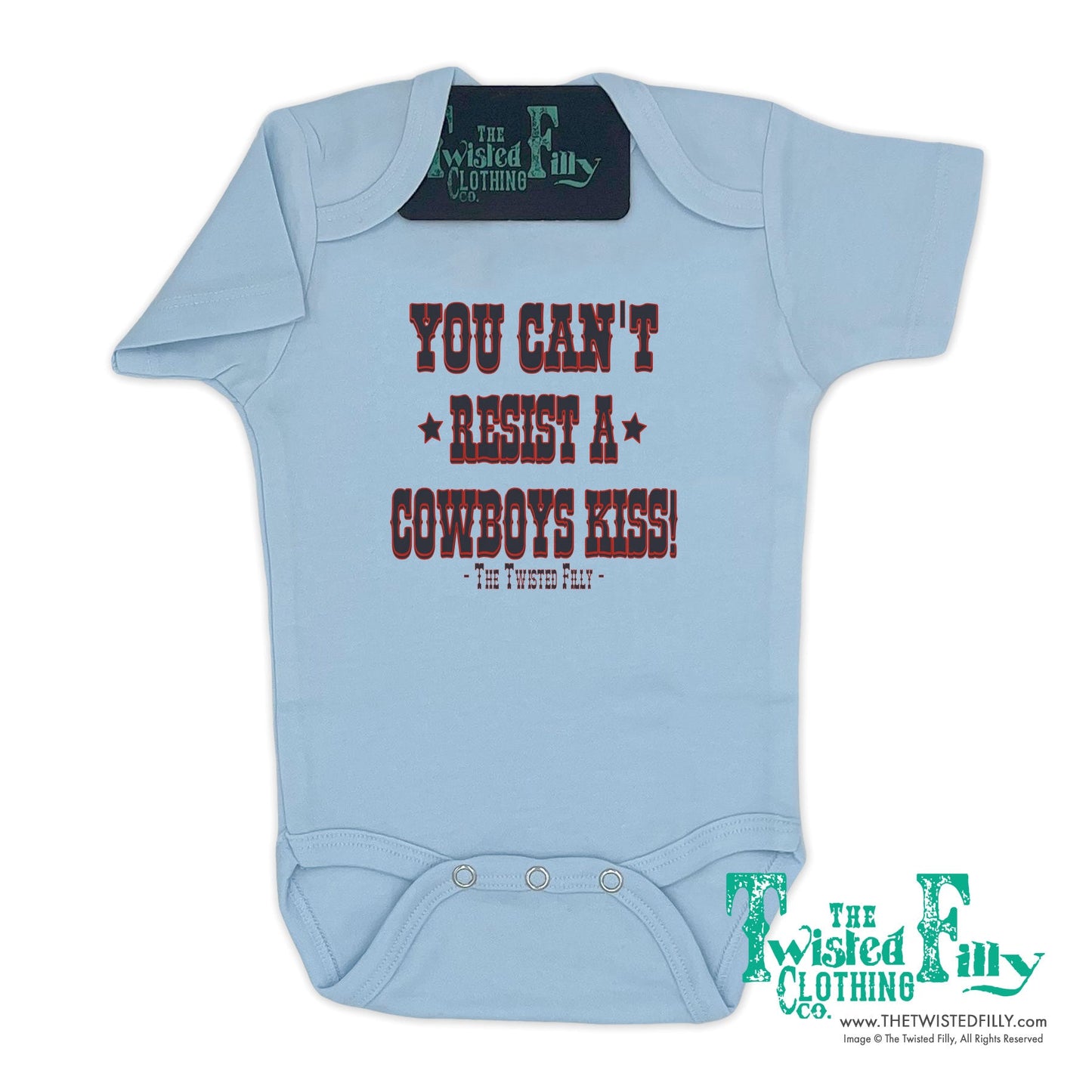 You Can't Resist A Cowboys Kiss - S/S Infant One Piece (6pcs)