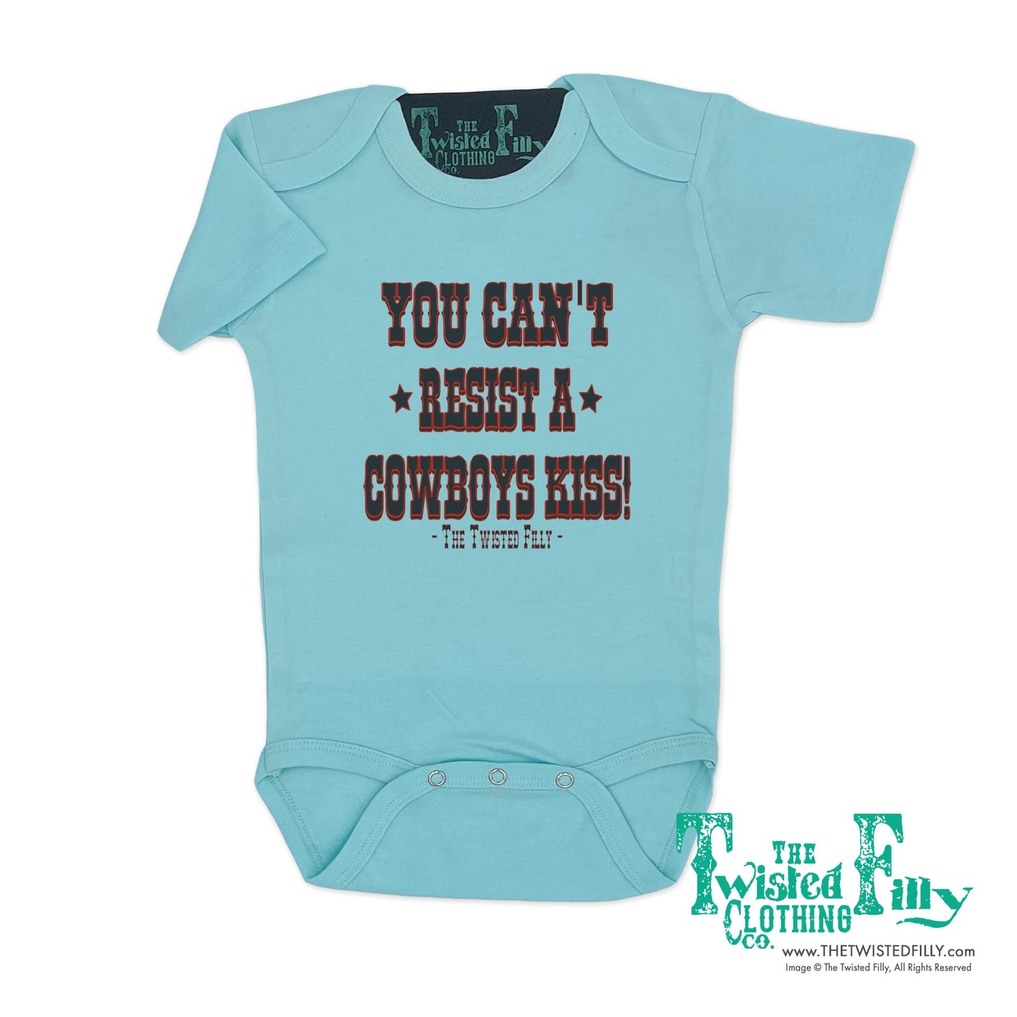 You Can't Resist A Cowboys Kiss - S/S Infant One Piece (6pcs)