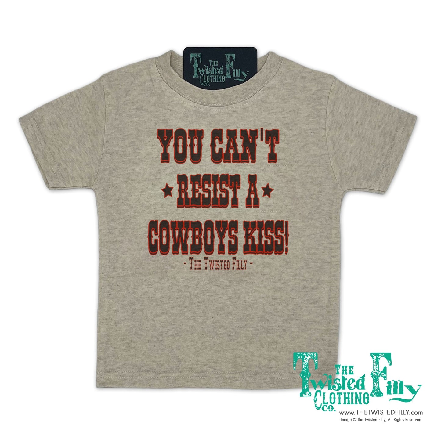 You Can't Resist A Cowboys Kiss - Toddler Tee (6pcs)