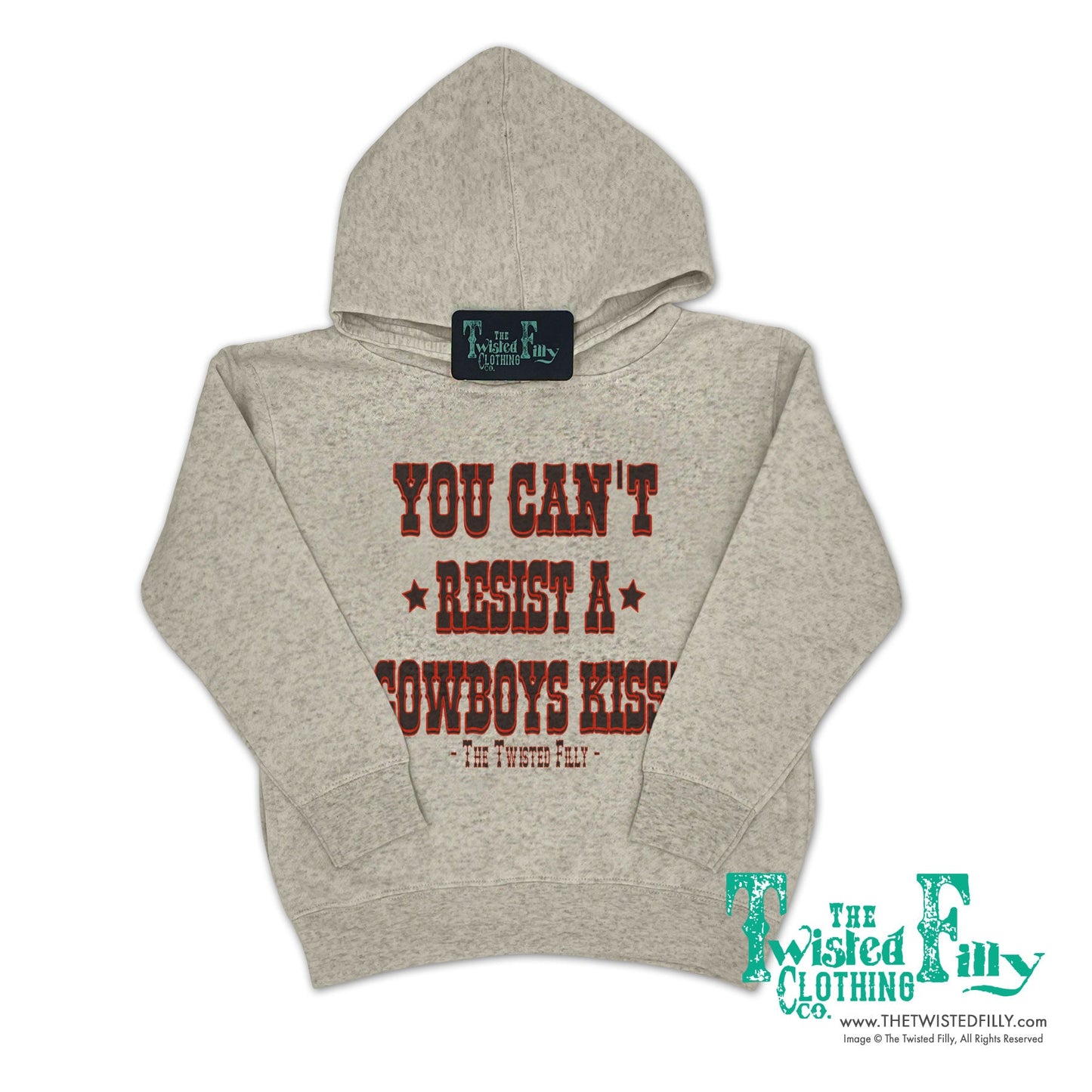 You Can't Resist A Cowboys Kiss - Toddler Hoodie (6pcs)